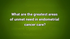 VIDEO: Significant need for better patient education in endometrial cancer