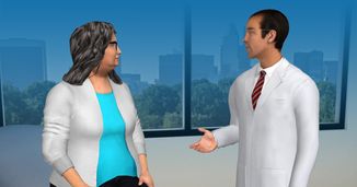 Virtual Practice in Obesity Management Through Simulated Scenarios