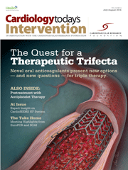 Cardiology Today's Intervention July/August 2014 issue