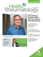 Healio Rheumatology, November 2019