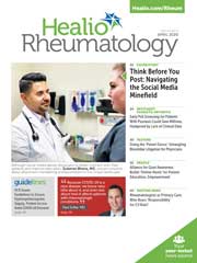 Healio Rheumatology, April 2020