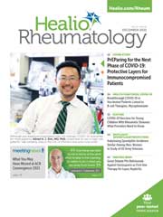 Healio Rheumatology, December 2021