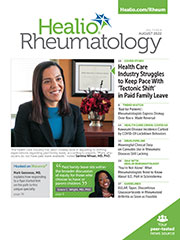 Healio Rheumatology, August 2022