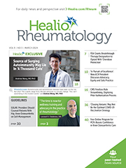 Healio Rheumatology, March 2024