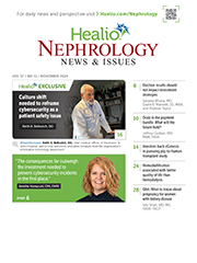 Nephrology News & Issues, November 2024