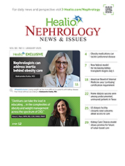 Healio Nephrology News & Issues, January 2025