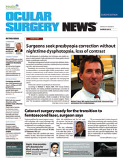 Ocular Surgery News Europe Edition 2013 03 March