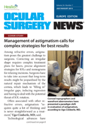 Ocular Surgery News Europe Edition July/August 2013