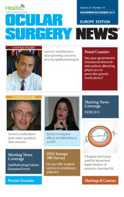 Ocular Surgery News Europe Edition November/December 2013