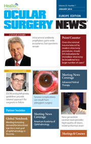 Ocular Surgery News Europe Edition January 2014