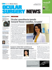 Ocular Surgery News September 25, 2016