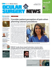 Ocular Surgery News November 10, 2017