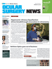 Ocular Surgery News February 25, 2018