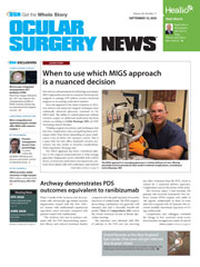 Ocular Surgery News September 10, 2020