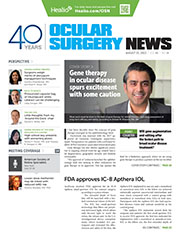 Ocular Surgery News August 25, 2022