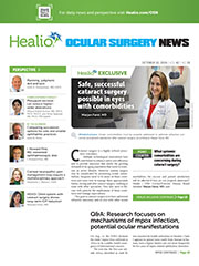 Ocular Surgery News October 10, 2024