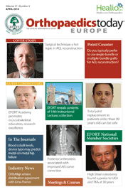 Orthopaedics Today Europe April 2014