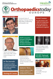 Orthopaedics Today Europe November/December 2014