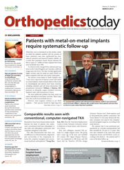 Orthopedics Today March 2013