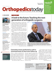 Orthopedics Today January 2015