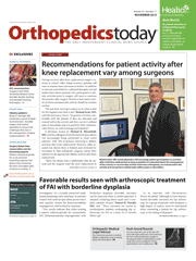 Orthopedics Today November 2015