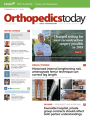 Orthopedics Today October 2017