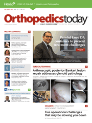 Orthopedics Today December 2017