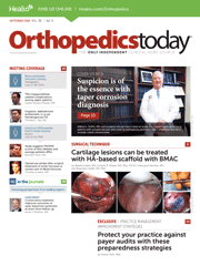 Orthopedics Today September 2018