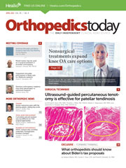 Orthopedics Today April 2021