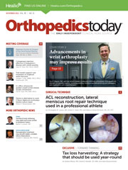 Orthopedics Today November 2021