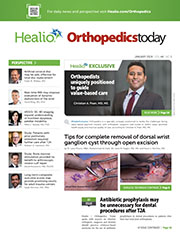 Orthopedics Today January 2024