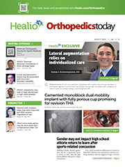 Orthopedics Today August 2024