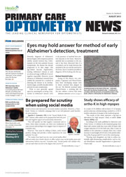 Primary Care Optometry News 2013 08 August