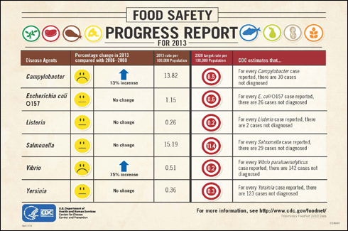 CDC Food Safety Report