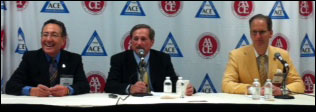 Daniel Einhorn, MD, W. Timothy Garvey, MD, and Jeffrey I. Mechanick, MD, redefine obesity at AACE 2014.