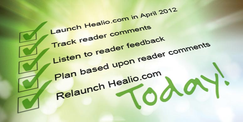 The all new Healio.com is ready for its close-up