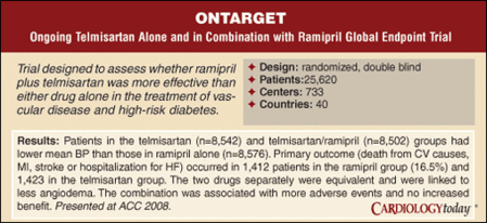 ONTARGET trial scorecard