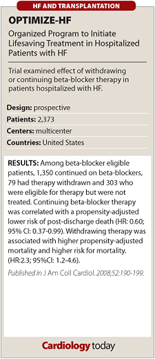 OPTIMIZE-HF trial scorecard