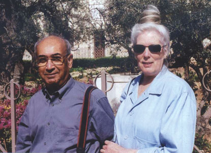 Dr. Chatterjee and his wife, Docey.