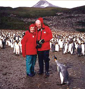 Melvin D. Cheitlin, MD, and his wife Hella.