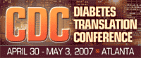 CDC Diabetes Translation Conference