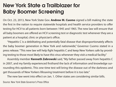 New York State a Trailblazer for Baby Boomer Screening