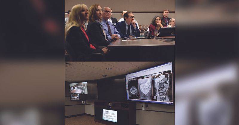 Mayo Clinic holds the IBD eBoard, a biweekly multidisciplinary case conference where a team of specialists involved in the care of IBD patients discuss treatment plans. 