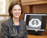 Carrie A. Thompson, MD, a hematologist at Mayo Clinic in Rochester, Minn., presented data at ASCO from a prospective, multi-institutional study that suggested scheduled follow-up scans did little to help detect relapse in patients with diffuse large B-cell lymphoma.