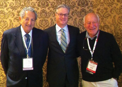 Harry S. Jacob, MD, FRCPath(Hon) (right), John C. Carter (center), and Joseph R. Bertino, MD (left).