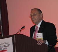 Philip A. Brunell, MD, moderated the IDCNY Symposium last month.