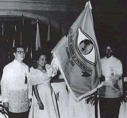 Inauguration of the APAO in Manila, 1960.