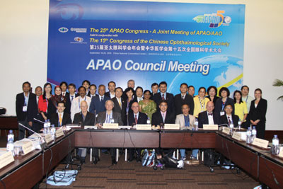 APAO Council Meeting 2010: Not only was the golden jubilee of the APAO celebrated, council members also agreed to set up various standing committees to drive the APAO forward.