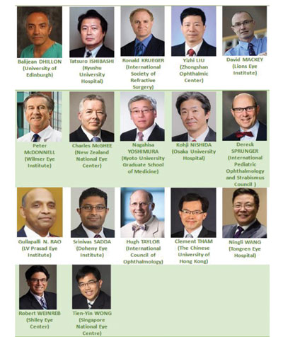 International Advisory Board members of APAO 2016.