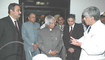 Former president of India, Dr. A.P.J. Abdul Kalam visited the Advanced Eye Centre